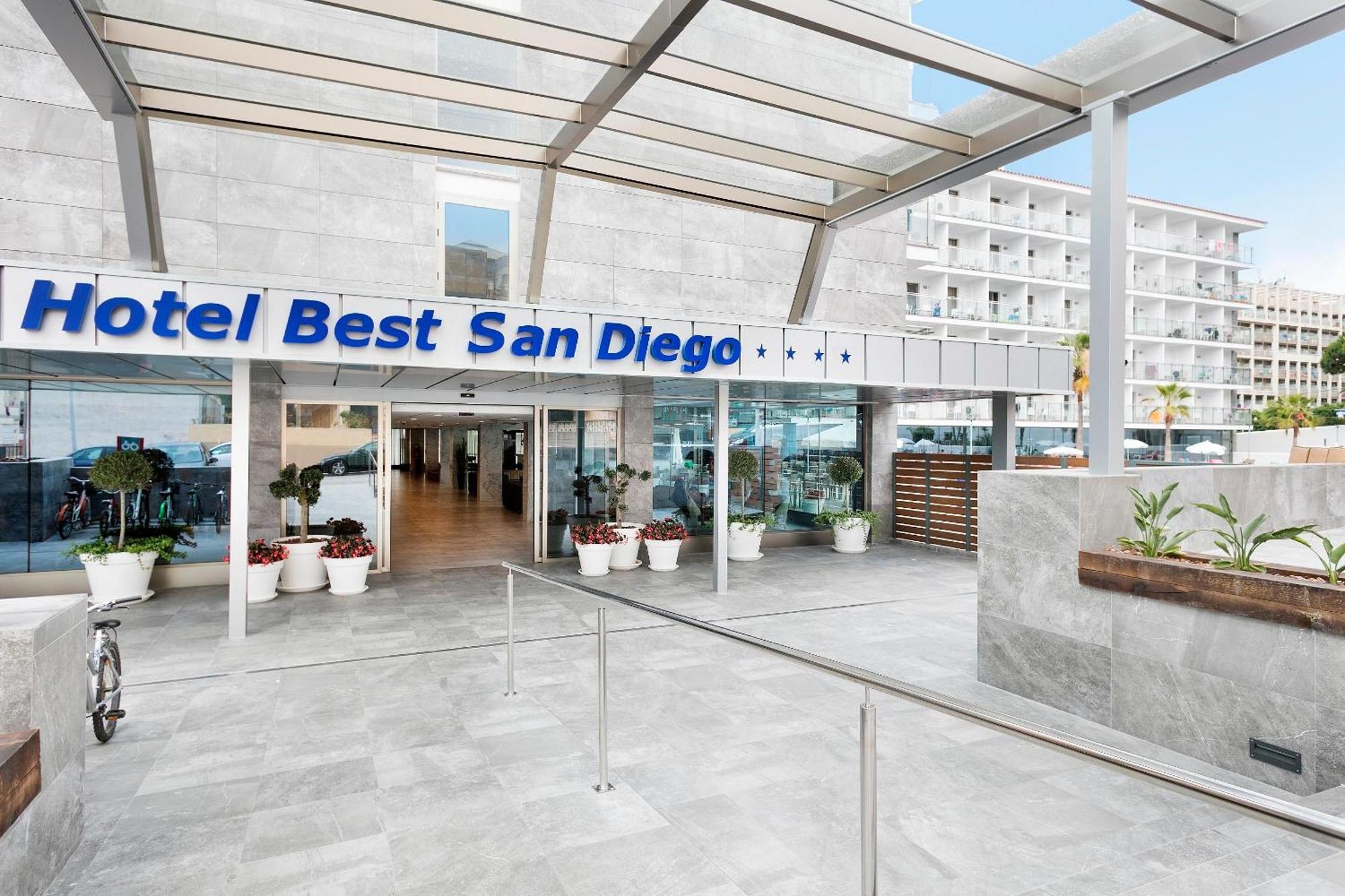 Hotel Best San Diego Salou Exterior foto